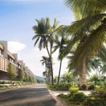 3-bedroom beachside townhouse pool villas for sale on Bang Tao Beach, Laguna Phuket tropical surroundings PSV-LAG-1509