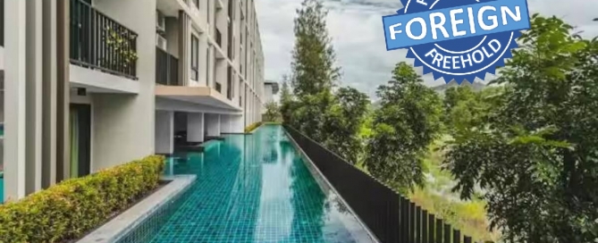 2-bedroom condo across boat avenue in Bang Tao, Phuket shared pool PSC-BAN-1525