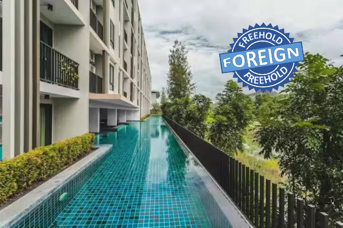 2-bedroom condo across boat avenue in Bang Tao, Phuket shared pool PSC-BAN-1525