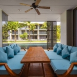 3-bedroom beachfront condo with pool access on Mai Khao Beach, Phuket lounge with pool access PSC-MAI-1514