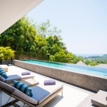 3-bedroom sea view condo with 12-metre private pool near Layan Beach, Phuket sun loungers PSC-LAY-1522