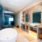 3-bedroom sea view condo with 12-metre private pool near Layan Beach, Phuket bathroom with bathtub PSC-LAY-1522