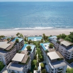 4-bedroom beachfront pool condos and penthouses in Laguna, Phuket aerial view to the sea PSC-LAG-1505