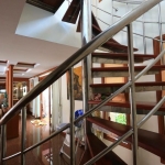 4-bedroom lakeside pool villa for sale in Laguna, Phuket winding stairs PSV-LAG-1524