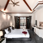 4-bedroom pool villa on a large plot in Rawai, Phuket bedroom and bathtub PSV-RAW-1520