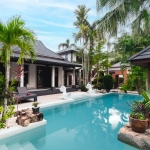 4-bedroom pool villa on a large plot in Rawai, Phuket pool deck PSV-RAW-1520