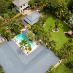 4-bedroom pool villa on a large plot in Rawai, Phuket aerial view PSV-RAW-1520