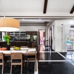 4-bedroom pool villa on a large plot in Rawai, Phuket dining and kitchen PSV-RAW-1520