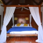 5-bedroom pool villa on large plot near Nai Harn Beach, Phuket four poster bed PSV-NAH-1519