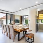 5-bedroom pool villa in Rawai, Phuket dining and kitchen area PSV-RAW-1521
