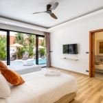 5-bedroom pool villa in Rawai, Phuket twin bedroom with pool access PSV-RAW-1521