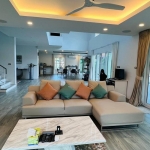 6-bedroom pool villa on large plot near BISP in Koh Kaew, Phuket open plan living dining and kitchen area PSV-KOH-1526