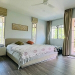 6-bedroom pool villa on large plot near BISP in Koh Kaew, Phuket bedroom with terrace PSV-KOH-1526