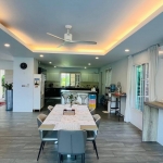 6-bedroom pool villa on large plot near BISP in Koh Kaew, Phuket dining area and kitchen PSV-KOH-1526