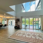 6-bedroom pool villa on large plot near BISP in Koh Kaew, Phuket main entrance and dining area PSV-KOH-1526