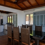 7-bedroom sea view pool villa for sale near Surin Beach, Phuket dining area PSV-SUR-1517