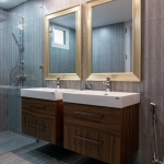 7-bedroom sea view pool villa for sale near Surin Beach, Phuket bathroom with double sink PSV-SUR-1517