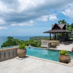 7-bedroom sea view pool villa for sale near Surin Beach, Phuket pool and sala PSV-SUR-1517