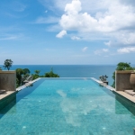 7-bedroom sea view pool villa for sale near Surin Beach, Phuket infinity pool PSV-SUR-1517