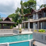 7-bedroom sea view pool villa for sale near Surin Beach, Phuket pool and villa exterior PSV-SUR-1517