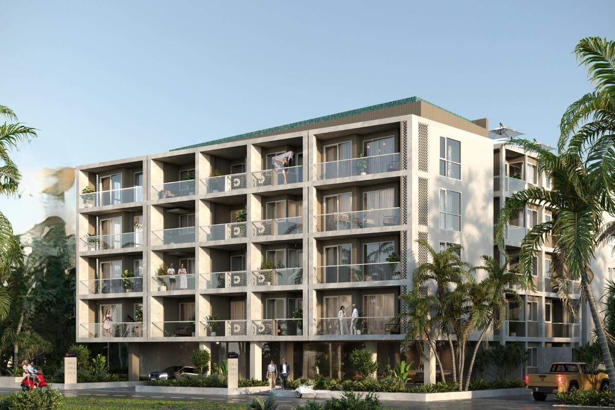 1–2 bedroom condos near Rawai Beach, Phuket exterior shot PSC-RAW-1532