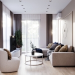 1–2 bedroom condos near Rawai Beach, Phuket living room and tv PSC-RAW-1532