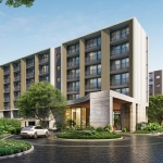 1–2 bedroom pet-friendly condos and penthouses near Bang Tao Beach, Phuket building main entrance PSC-BAN-1533