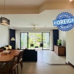 1-bedroom ground floor condo in Laguna, Phuket split-level dining and living area PSC-LAG-1535