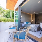 1–2 bedroom condos for sale near Kata Beach, Phuket balcony leading to bedroom PSC-KAT-1547