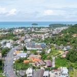 1–2 bedroom condos for sale near Kata Beach, Phuket aeriel shot of site area PSC-KAT-1547