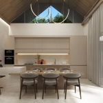 2–3 bedroom single storey pool villas in Bangjo, Cherng Talay, Phuket dining and kitchen area PSV-CHE-1543