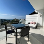 2-bedroom hillside sea view condo near Kata Beach, Phuket terrace with outdoor furniture PSC-KAT-1540