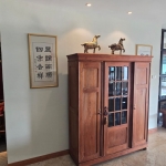 3-bedroom sea view condo near CoCo Pier in Panwa, Phuket wooden oriental cabinet in hallway PSC-PAN-1550