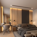 3-bedroom pool villa near Robinson Chalong bedroom with dressing table PSV-CHA-1538