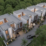 3-bedroom pool villa near Robinson Chalong aerial view of dvelopment PSV-CHA-1538