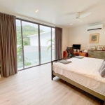 3-bedroom villa in Rawai, Phuket bedroom with large sliding glass doors PSV-RAW-1546