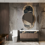 3-5 bedroom seaside pool villa across the road from Karon Beach, Phuket bathroom PSV-KAR-1527