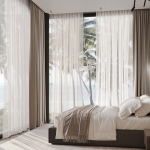 3-5 bedroom seaside pool villa across the road from Karon Beach, Phuket bedroom 4 with sea view PSV-KAR-1527