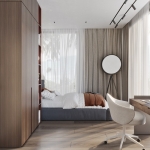 3-5 bedroom seaside pool villa across the road from Karon Beach, Phuket bedroom and study table PSV-KAR-1527