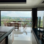 3 villas and 1 apartment hillside estate in Nai Harn, Phuket view from the kitchen PSV-NAH-1542