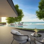 4-5 bedroom seaside pool villas with direct beach access in Rawai, Phuket beachfront view from pool PSV-RAW-1529