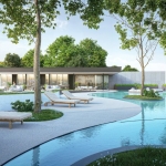 4-5 bedroom seaside pool villas with direct beach access in Rawai, Phuket shared pool and loungers PSV-RAW-1529