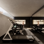 4-5 bedroom seaside pool villas with direct beach access in Rawai, Phuket gym PSV-RAW-1529