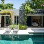 4-5 bedroom villa with large pool near Bang Tao Beach, Phuket bedrooms with pool deck access PSV-BAN-1528 ALT text