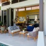 4-5 bedroom villa with large pool near Bang Tao Beach, Phuket outdoor undercover lounge PSV-BAN-1528 ALT text