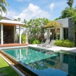 4-5 bedroom villa with large pool near Bang Tao Beach, Phuket pool deck and sala PSV-BAN-1528 ALT text