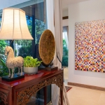 4-5 bedroom villa with large pool near Bang Tao Beach, Phuket chinese table and lamp PSV-BAN-1528 ALT text