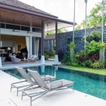 4-5 bedroom villa with large pool near Bang Tao Beach, Phuket pool deck and loungers PSV-BAN-1528 ALT text