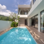 4-bedroom smart home pool villa near Loch Palm in Kathu, Phuket exterior shot PSV-KTU-1534