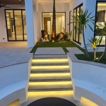 4-bedroom villa with large 60 sqm pool near BCIS in Chalong, Phuket sunken courtyard seating PSV-CHA-1530